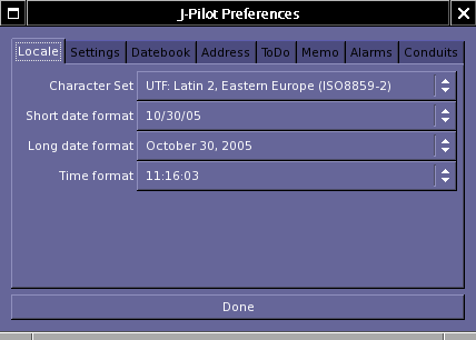 Preferences Screenshot 1